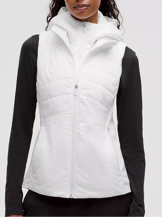 lululemon athletica Jackets & Blazers - NWOT Lululemon Another Mile Vest - White